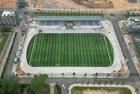 Sắp hoàn thành thêm một sân vận động ở Phú Thọ