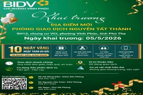 BIDV khai trương địa điểm mới