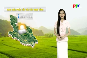 Dự báo thời tiết tỉnh Phú Thọ ngày 11/5/2026