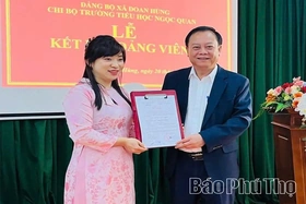Phát triển đảng viên ở Đoan Hùng: Chú trọng “lượng”, nâng cao “chất”