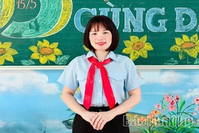 Cô giáo Nguyễn Diệu Linh đạt giải thưởng “Cánh én hồng” năm 2026