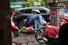 Thời tiết ngày 9/5: Bắc Bộ tiếp diễn mưa dông
