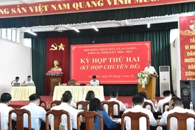 HĐND xã An Nghĩa quyết nghị nhiều nội dung quan trọng tại kỳ họp chuyên đề