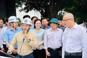 Provincial Party Secretary Pham Dai Duong Inspects Progress of National Highway 2 Renovation and Expansion Project (Vinh Yen - Viet Tri Section)