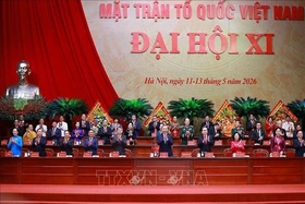 Khai mạc trọng thể Đại hội đại biểu toàn quốc MTTQ Việt Nam lần thứ XI