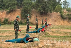 Kiểm tra công tác huấn luyện Dân quân năm 2026