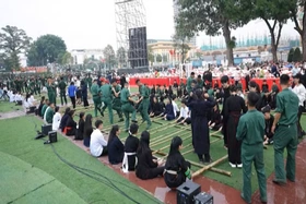 Nhảy sạp lập kỷ lục trong đêm khai mạc Mùa du lịch Thái Nguyên 2026