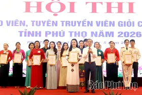 Bế mạc và trao giải Hội thi Báo cáo viên, tuyên truyền viên giỏi khu vực Hòa Bình