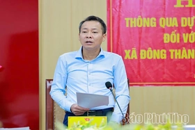 Giám sát đối với Ban Thường vụ Đảng ủy các xã Đông Thành, Chí Đám, Thanh Ba, Quảng Yên