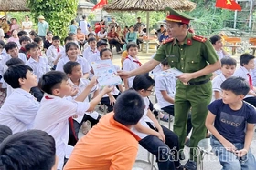 Chủ động phòng ngừa tội phạm từ cơ sở, giữ bình yên cho những bản làng