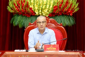 Ban Thường vụ Tỉnh ủy cho ý kiến vào công tác quy hoạch phát triển đô thị, nông thôn và nhiều nội dung quan trọng