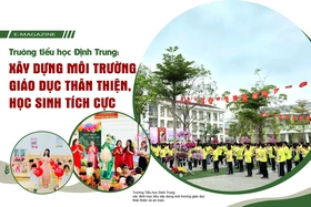 Trường Tiểu học Định Trung: Xây dựng môi trường giáo dục thân thiện, học sinh tích cực