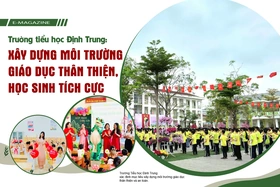 Trường Tiểu học Định Trung: Xây dựng môi trường giáo dục thân thiện, học sinh tích cực