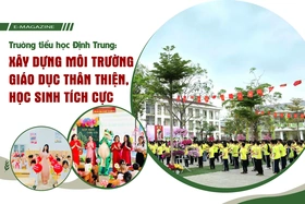 Trường Tiểu học Định Trung: Xây dựng môi trường giáo dục thân thiện, học sinh tích cực