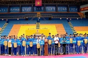 Nearly 100 Athletes Compete in the Phu Tho Province Vovinam Club Championship