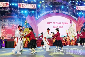 Giữ&nbsp;hồn quê qua điệu Trống quân Đức Bác