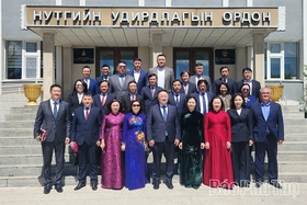 Đoàn công tác tỉnh Phú Thọ làm việc với lãnh đạo tỉnh Tuv và Nghị sĩ Quốc hội Mông Cổ