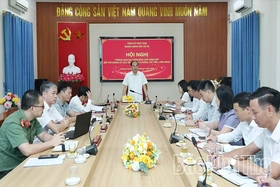 Thông qua dự thảo báo cáo giám sát đối với Ban Thường vụ Đảng ủy các xã Hoàng Cương, Chí Tiên, Liên Minh