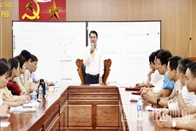 Phó Chủ tịch UBND tỉnh Nguyễn Khắc Hiếu kiểm tra thi tuyển sinh vào lớp 10 THPT tại khu vực Vĩnh Phúc