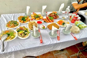 Dịch vụ nấu tiệc tại nhà Trọng Ân đánh dấu 11 năm kinh doanh