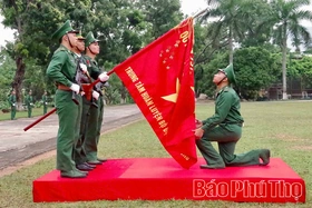 Trung tâm Huấn luyện Bộ đội Biên phòng tổ chức Lễ tuyên thệ chiến sĩ mới năm 2026