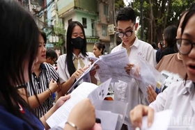 27 thí sinh bị đình chỉ thi trong ngày đầu thi tốt nghiệp trung học phổ thông