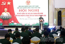 Hội Cựu chiến binh tỉnh triển khai nhiệm vụ trọng tâm 6 tháng cuối năm 2026