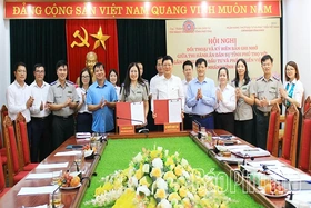 Thi hành án dân sự tỉnh Phú Thọ và BIDV Chi nhánh Vĩnh Phúc ký kết biên bản ghi nhớ hợp tác