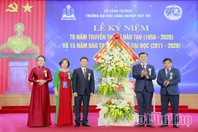 Kỷ niệm 70 năm truyền thống đào tạo Trường Đại học Công nghiệp Việt Trì