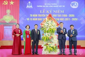 Kỷ niệm 70 năm truyền thống đào tạo Trường Đại học Công nghiệp Việt Trì