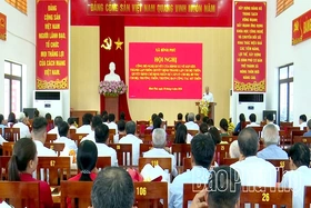 Xã Bình Phú công bố các nghị quyết, quyết định về thành lập thôn và kiện toàn nhân sự sau sắp xếp