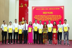 Xã Chí Tiên sơ kết 1 năm thực hiện mô hình chính quyền địa phương hai cấp