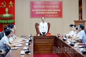 Ngành Tuyên giáo và Dân vận tiếp tục phát huy vai trò “đi trước, mở đường”
