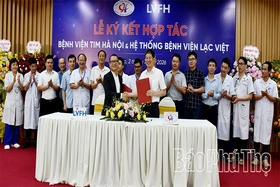 Hệ thống Bệnh viện Hữu nghị Lạc Việt và Bệnh viện Tim Hà Nội hợp tác nâng cao chất lượng điều trị tim mạch