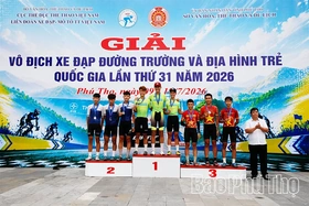 Đoàn Phú Thọ giành 9 huy chương tại các nội dung xe đạp địa hình