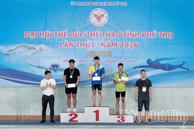 Dấu ấn của các “kình ngư” tại Đại hội Thể dục thể thao tỉnh Phú Thọ