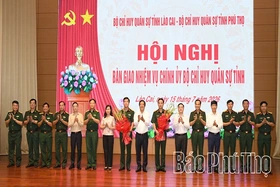 Thượng tá Lương Hoàng Giang được điều động giữ chức Chính ủy Bộ CHQS tỉnh Lào Cai
