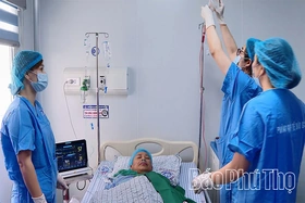 Ca ghép tế bào gốc tự thân&nbsp;đầu tiên tại Bệnh viện đa khoa tỉnh
