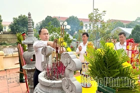 Liên Châu lấy mẫu ADN 46 phần mộ liệt sĩ