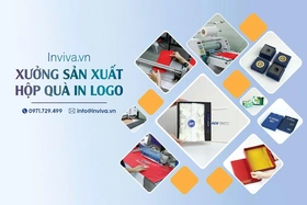 5 Mẫu hộp quà in logo thương hiệu cao cấp, thiết kế theo yêu cầu tại Inviva.vn
