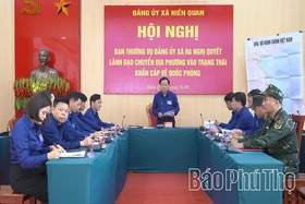 Tổng duyệt diễn tập tác chiến xã Hiền Quan năm 2026