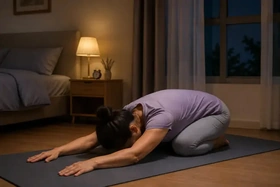 5 tư thế yoga cho người mất ngủ, ngủ kém
