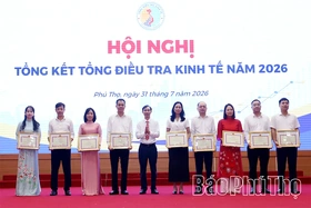 Phú Thọ công bố kết quả sơ bộ cuộc Tổng điều tra kinh tế năm 2026