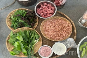 Bùi thơm xáo chuối Quỳnh Lâm