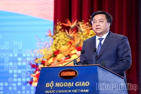 Phiên toàn thể về ngoại giao phục vụ phát triển đất nước trong giai đoạn mới