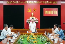 Hoàn thiện Đề án phát triển cấp nước tỉnh Phú Thọ và Quy hoạch Cụm công nghiệp Đú Sáng
