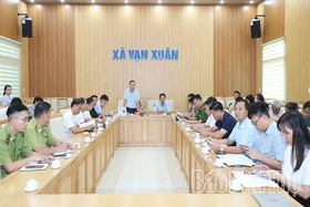 &nbsp;Thống nhất phương án cưỡng chế thu hồi đất thực hiện dự án Cụm công nghiệp Tam Nông