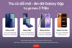 Thu cũ đổi mới: Máy nào được giá tốt nhất khi lên đời Galaxy gập mới 2026?