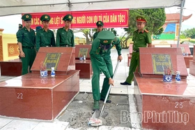 Xã Thái Hòa&nbsp;lấy mẫu hài cốt liệt sĩ phục vụ giám định ADN
