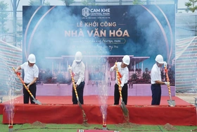 Khởi công nhà văn hóa đa năng tại Cẩm Khê Central Park: Hoàn thiện hệ sinh thái tiện ích đô thị&nbsp; trung tâm